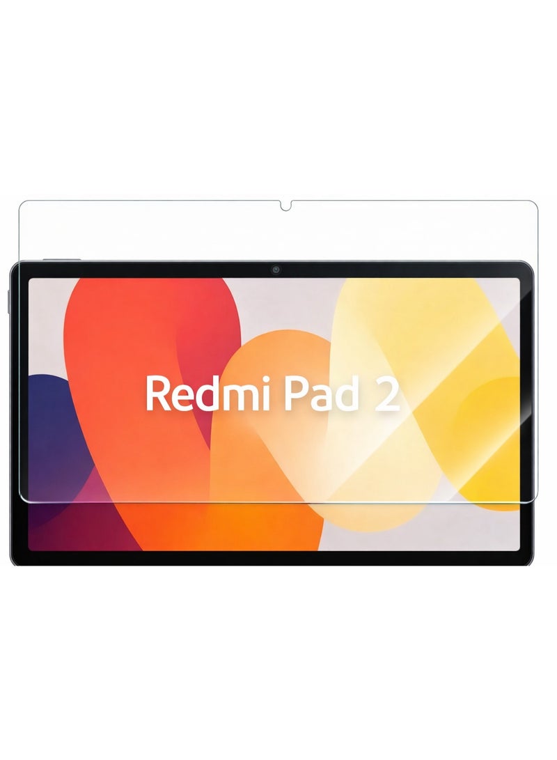اسكرينة شاشة Redmi Pad 2 – زجاج مقوّى عالي الجودة يوفر حماية للشاشة من الخدوش والصدمات اليومية Title (English - Image 5